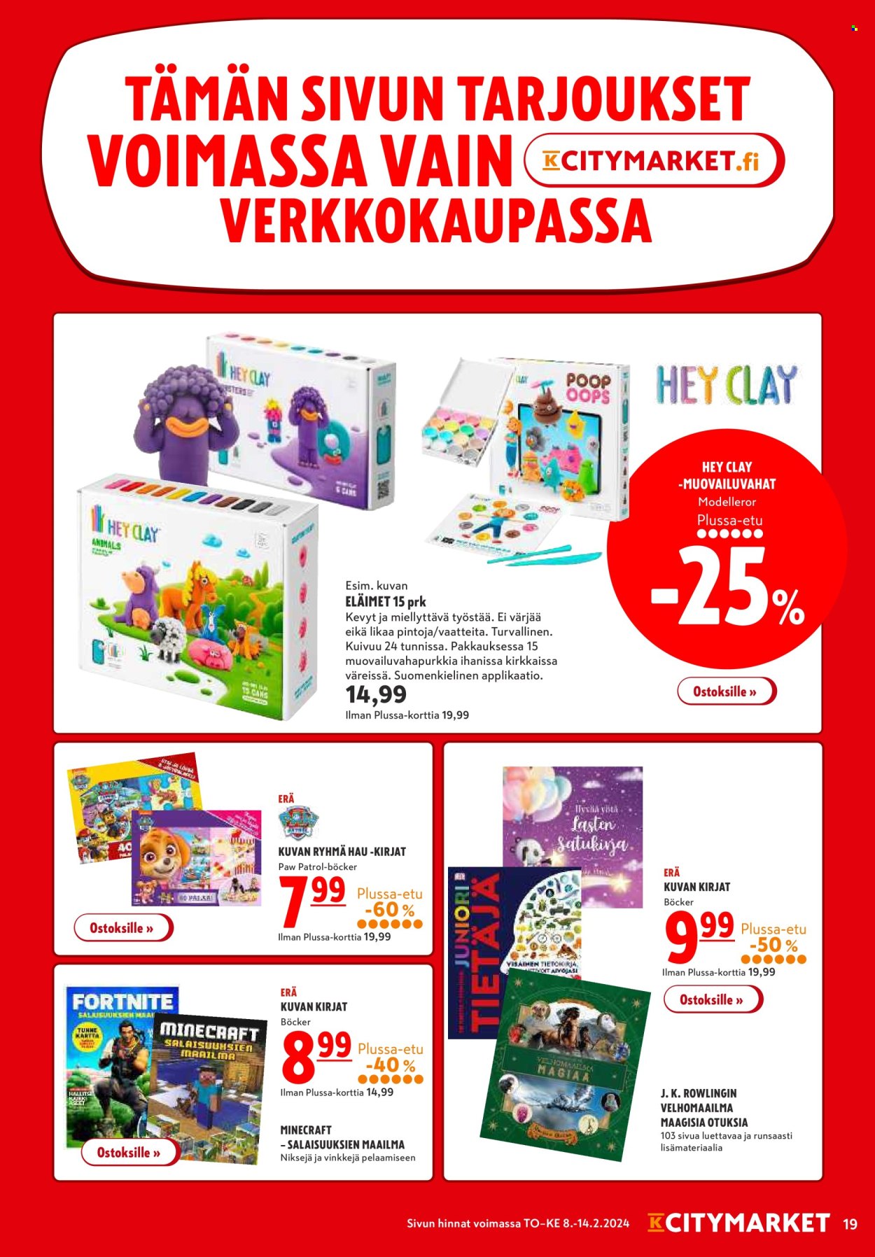 K-citymarket tarjoukset - 08.02.2024 - 14.02.2024. Sivu 19