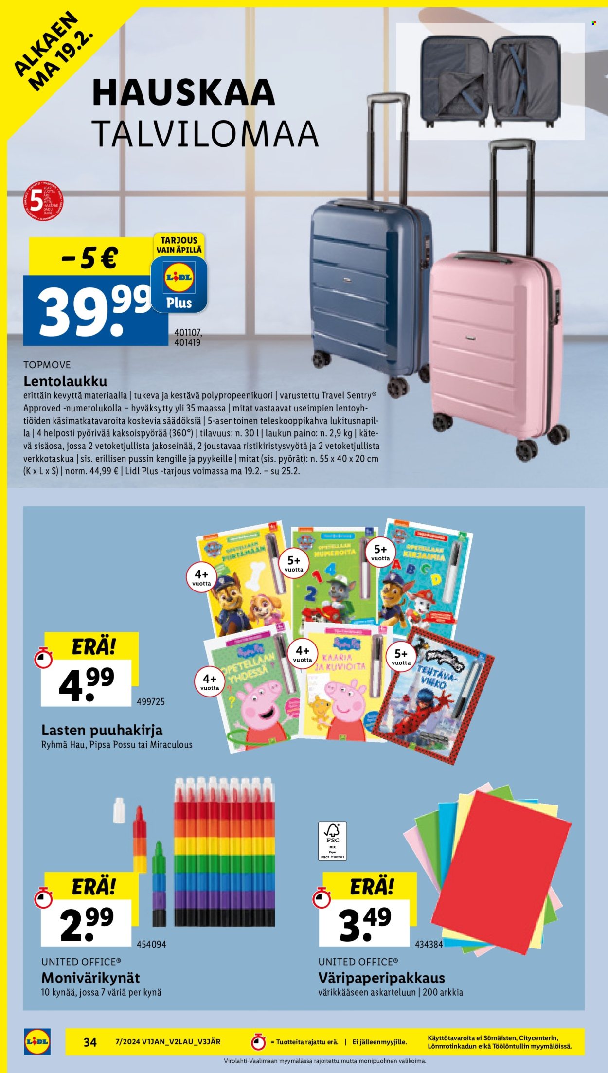 Lidl tarjoukset - 15.02.2024 - 21.02.2024. Sivu 38