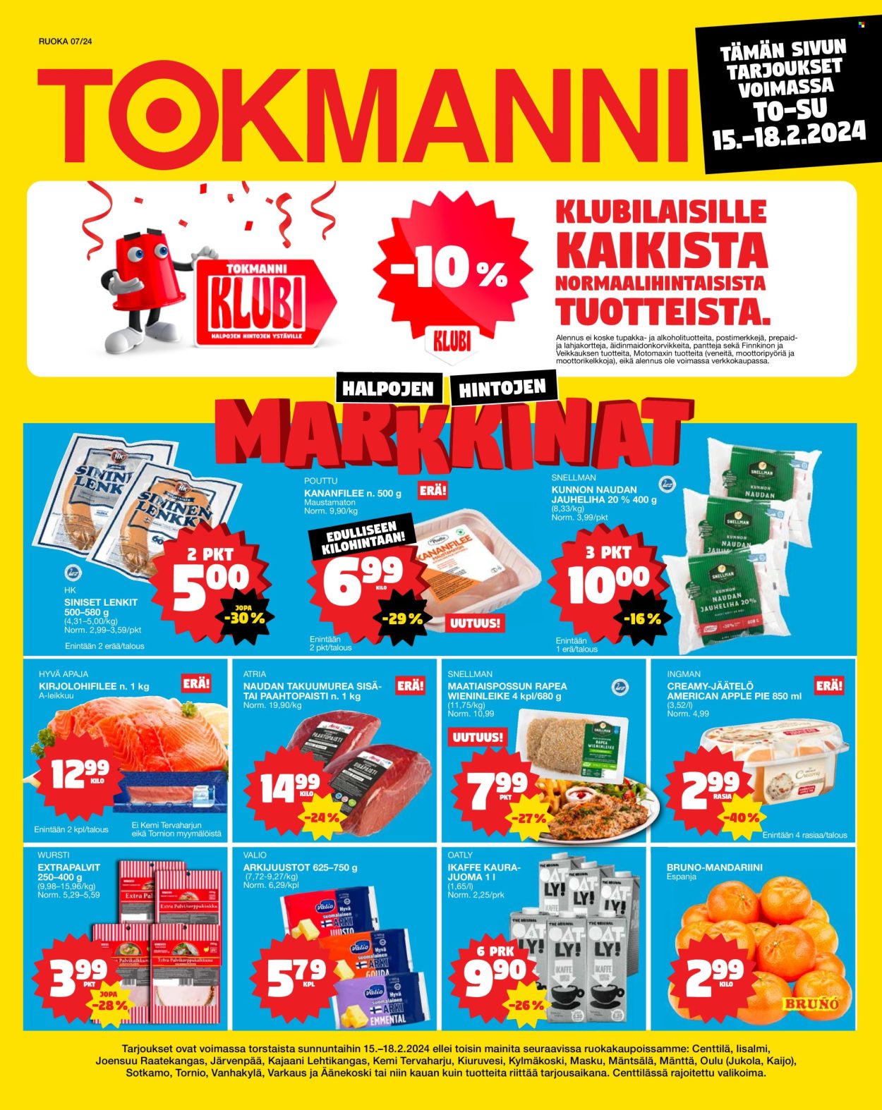 Tokmanni tarjoukset - 15.02.2024 - 18.02.2024. Sivu 1