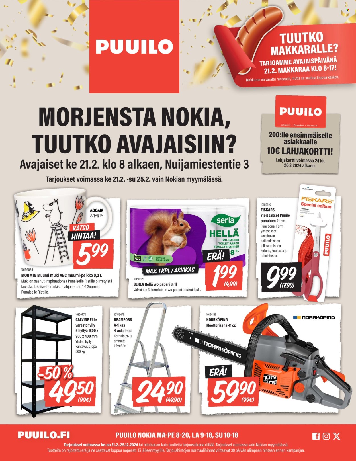 Puuilo tarjoukset - 21.02.2024 - 25.02.2024. Sivu 1