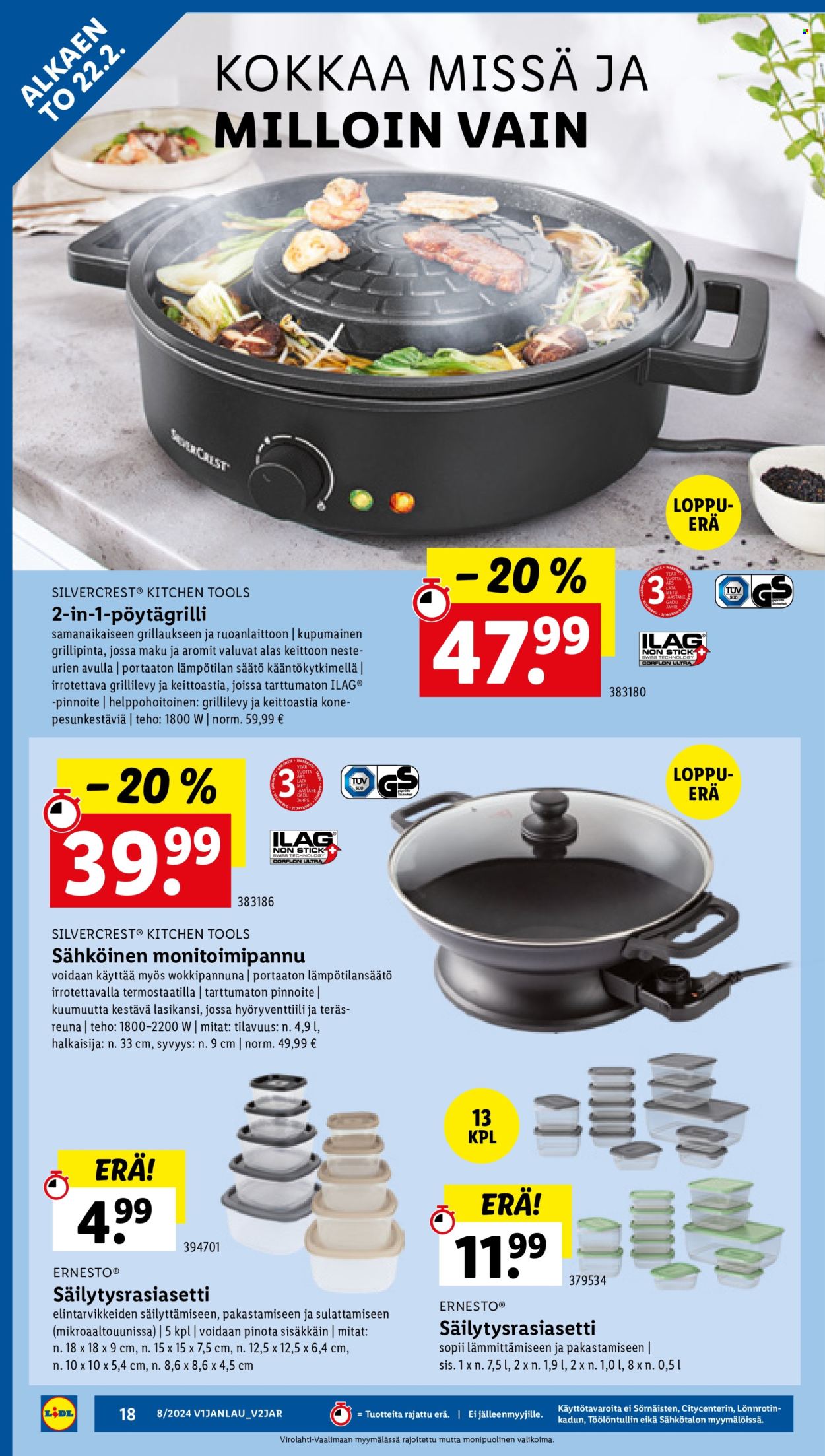 Lidl tarjoukset - 22.02.2024 - 28.02.2024. Sivu 20
