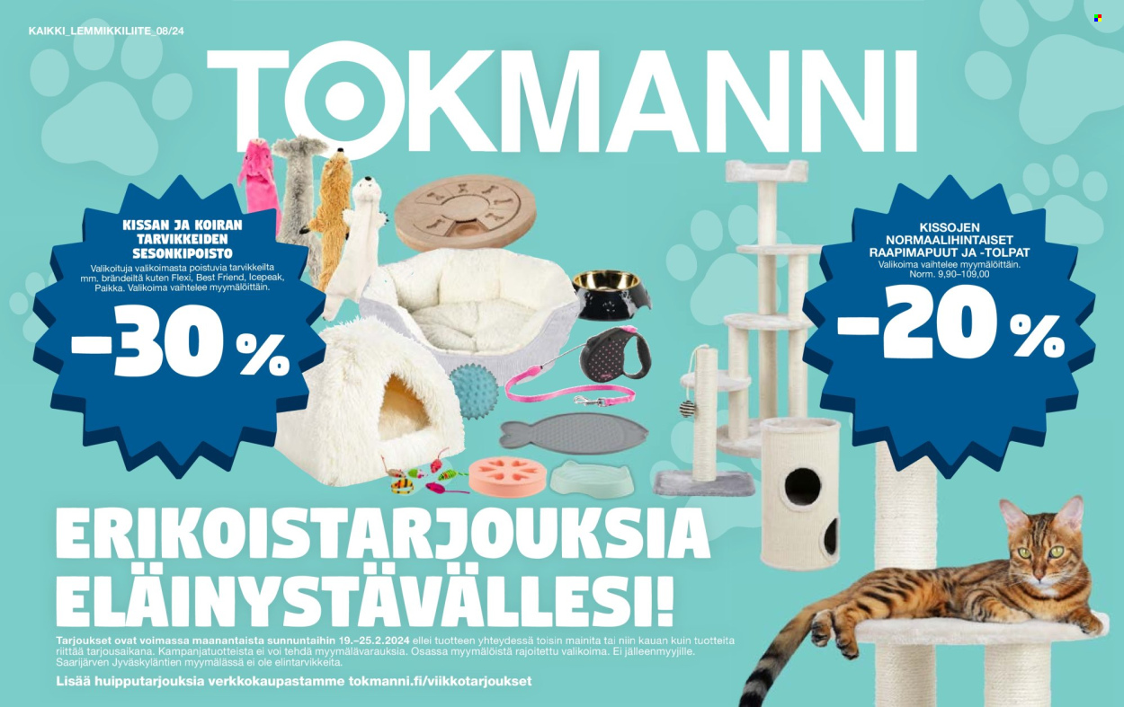 Tokmanni tarjoukset - 19.02.2024 - 25.02.2024. Sivu 1