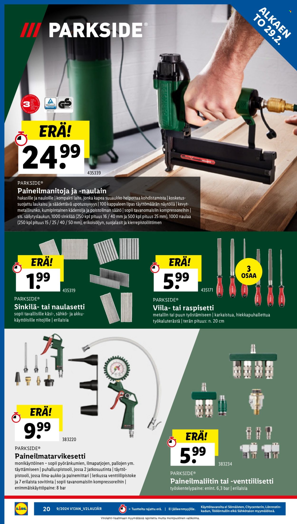 Lidl tarjoukset - 29.02.2024 - 06.03.2024. Sivu 22