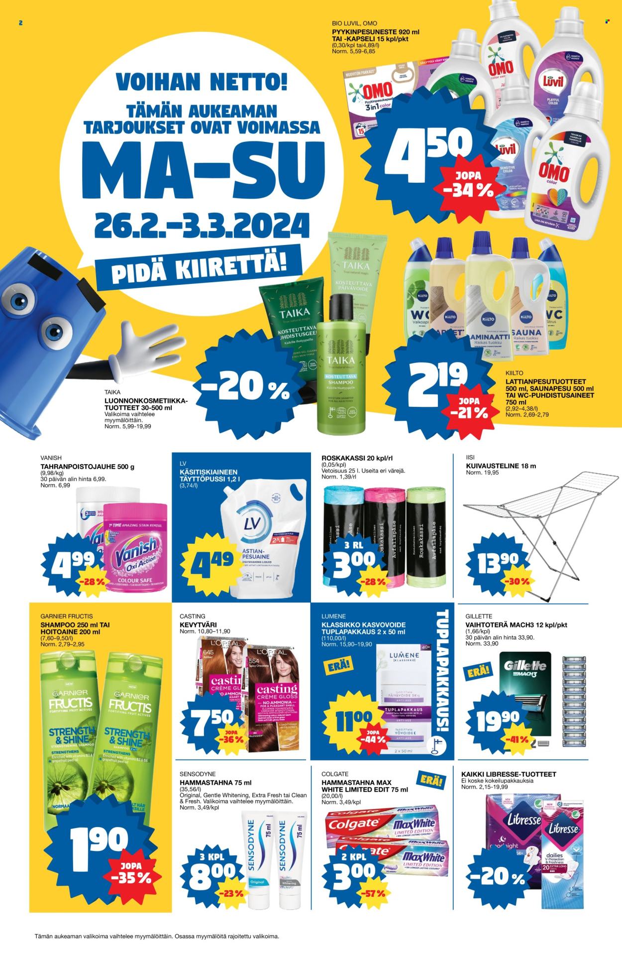 Tokmanni tarjoukset - 26.02.2024 - 03.03.2024. Sivu 2