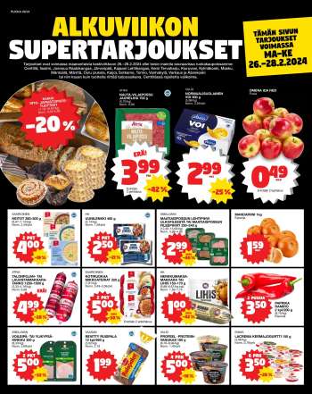 Tokmanni tarjoukset  - 26.02.2024 - 28.02.2024.