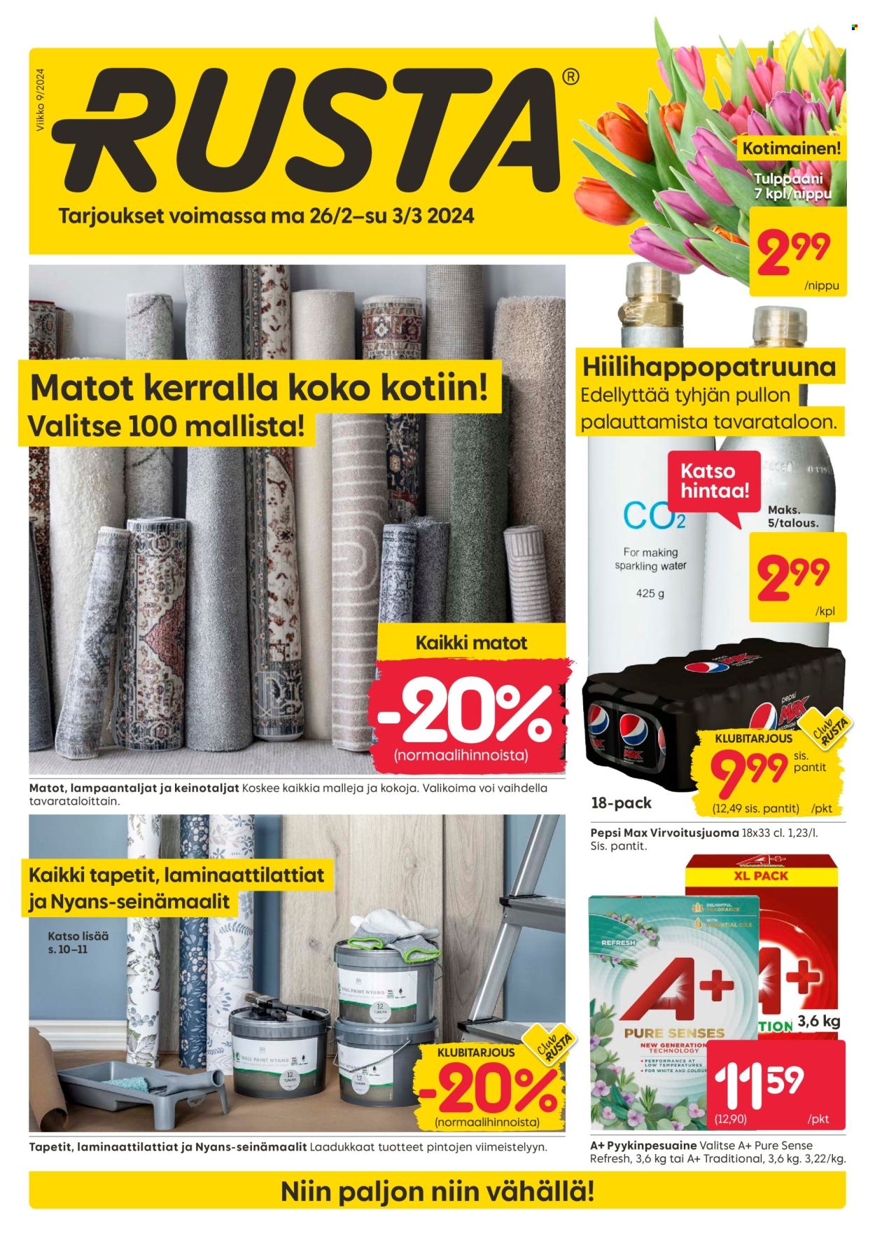 Rusta tarjoukset - 26.02.2024 - 03.03.2024. Sivu 1