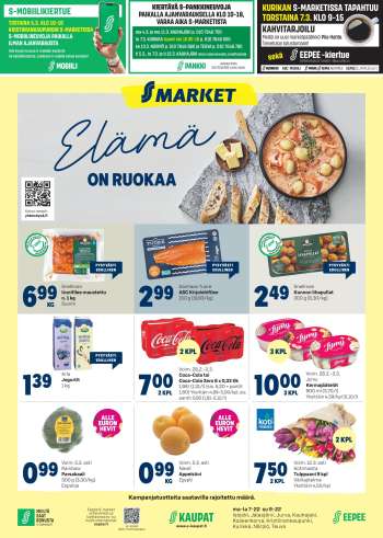 S-market tarjoukset  - 28.02.2024 - 03.03.2024.