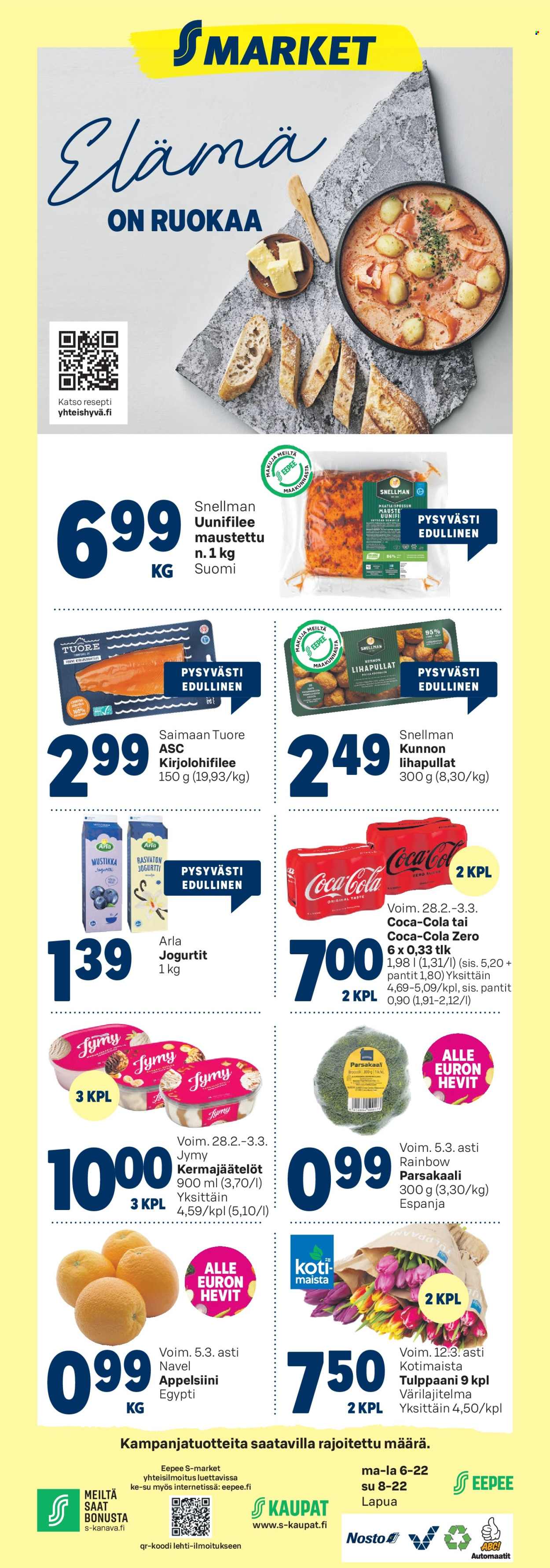 S-market tarjoukset - 28.02.2024 - 03.03.2024. Sivu 1