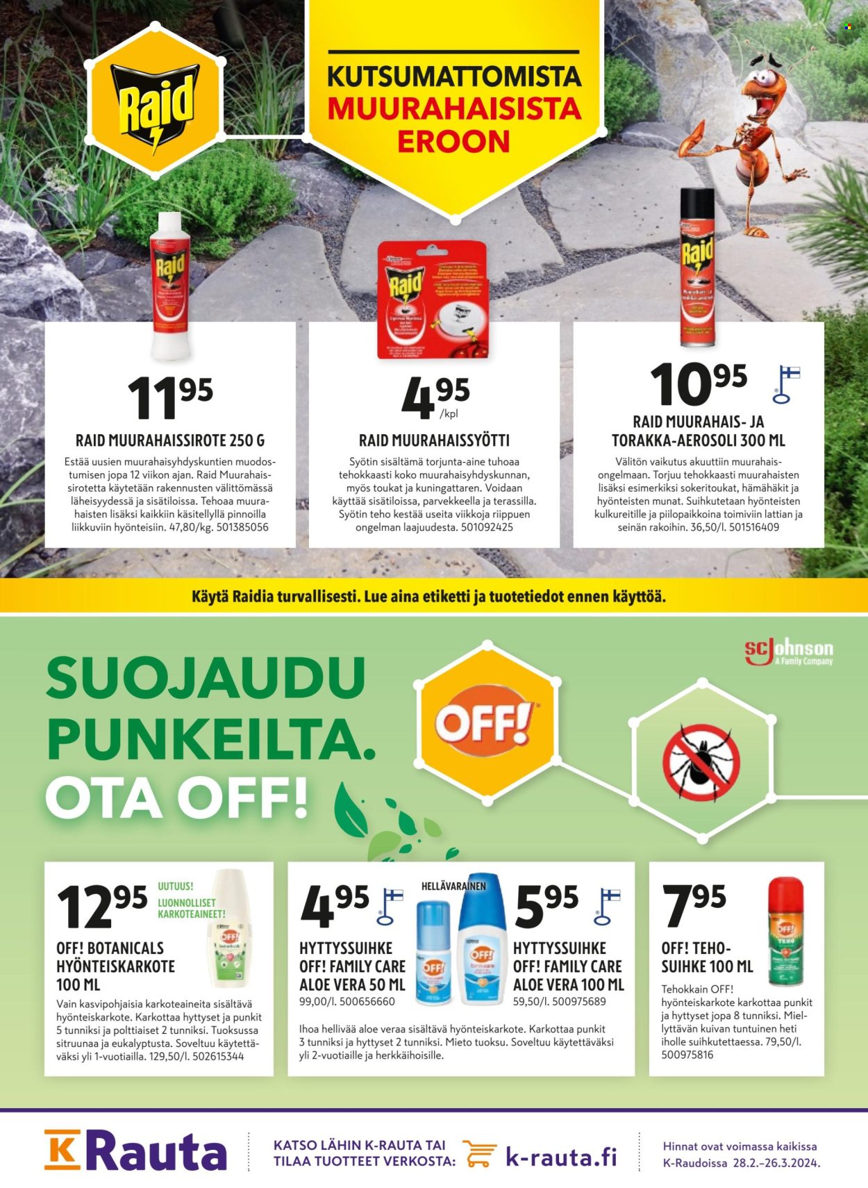 K-market tarjoukset - 28.02.2024 - 26.03.2024. Sivu 56