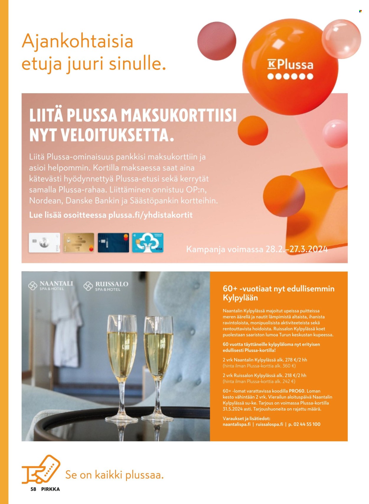 K-market tarjoukset - 28.02.2024 - 26.03.2024. Sivu 58