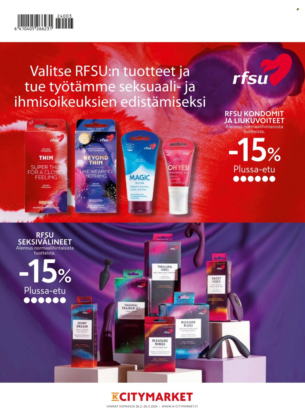 K-market tarjoukset - 28.02.2024 - 26.03.2024. Sivu 84