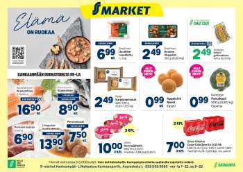 S-market tarjoukset  - 28.02.2024 - 03.03.2024.