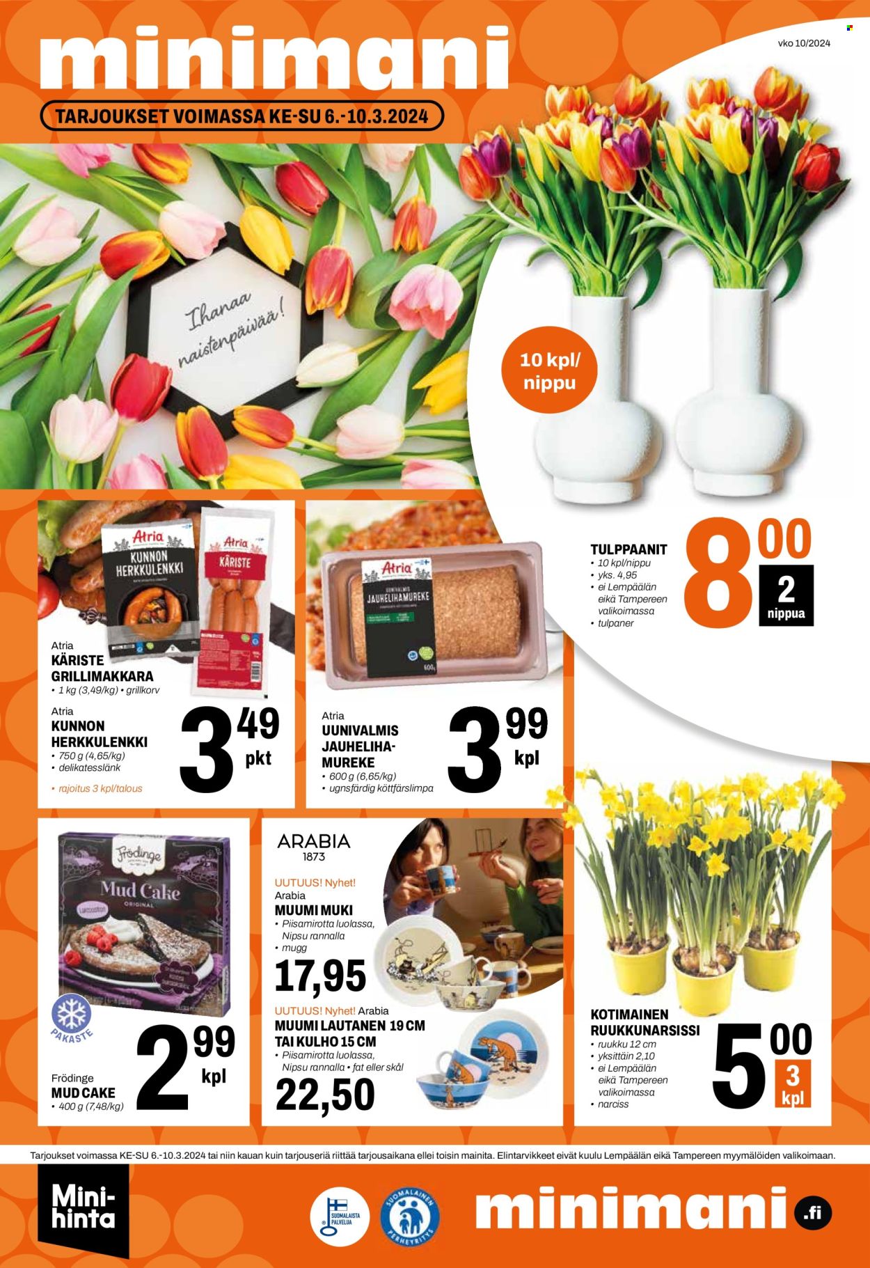 Minimani tarjoukset - 06.03.2024 - 10.03.2024. Sivu 1