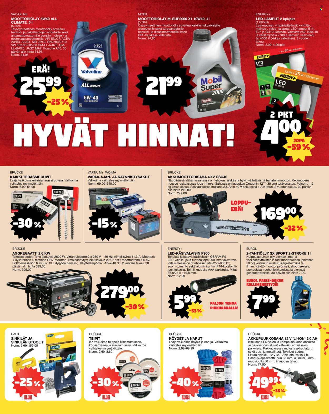 Tokmanni tarjoukset - 11.03.2024 - 17.03.2024. Sivu 21