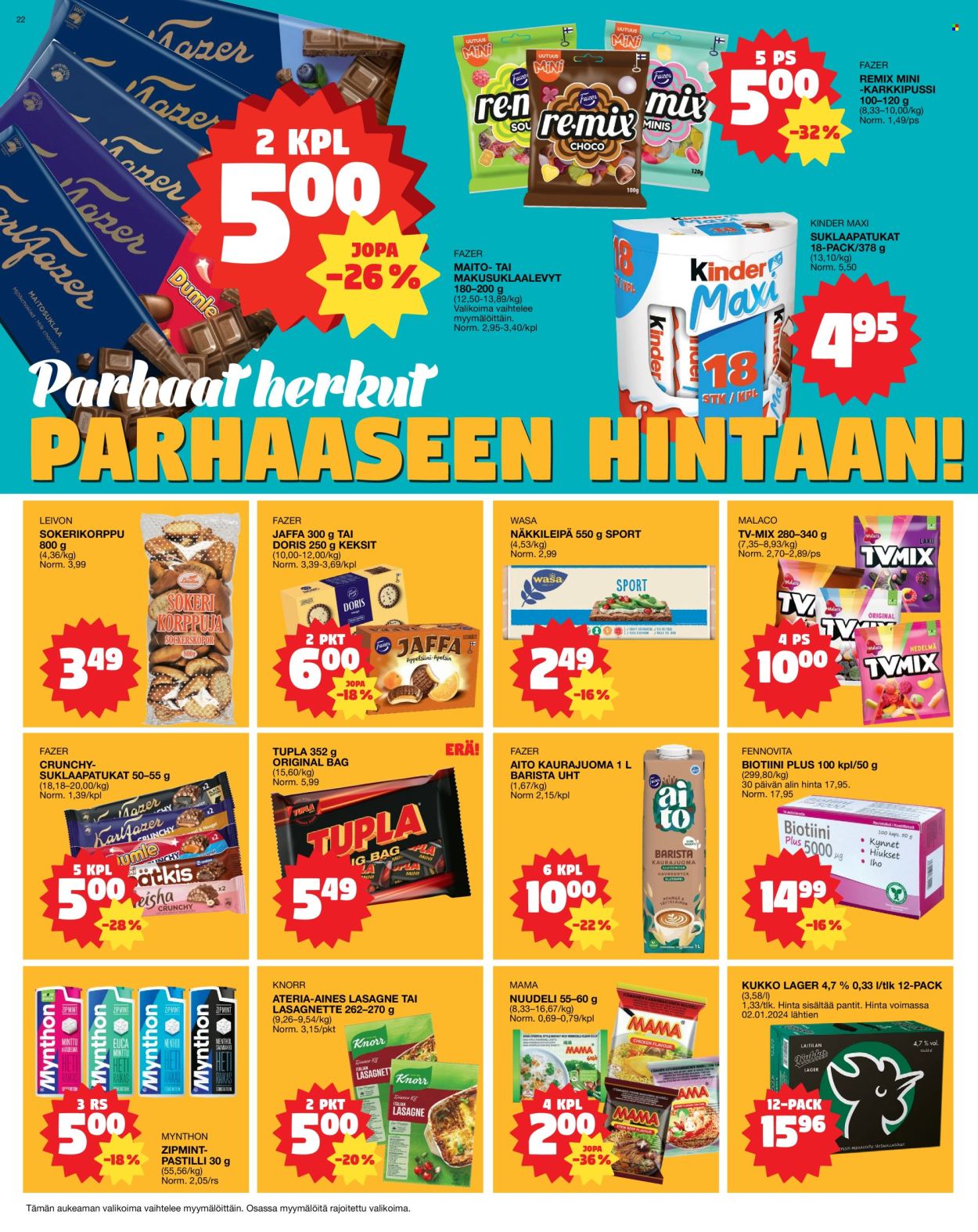 Tokmanni tarjoukset - 11.03.2024 - 17.03.2024. Sivu 22