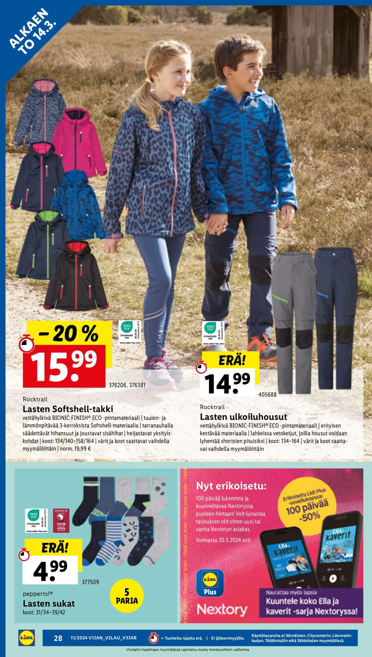 Lidl tarjoukset - 14.03.2024 - 20.03.2024. Sivu 30