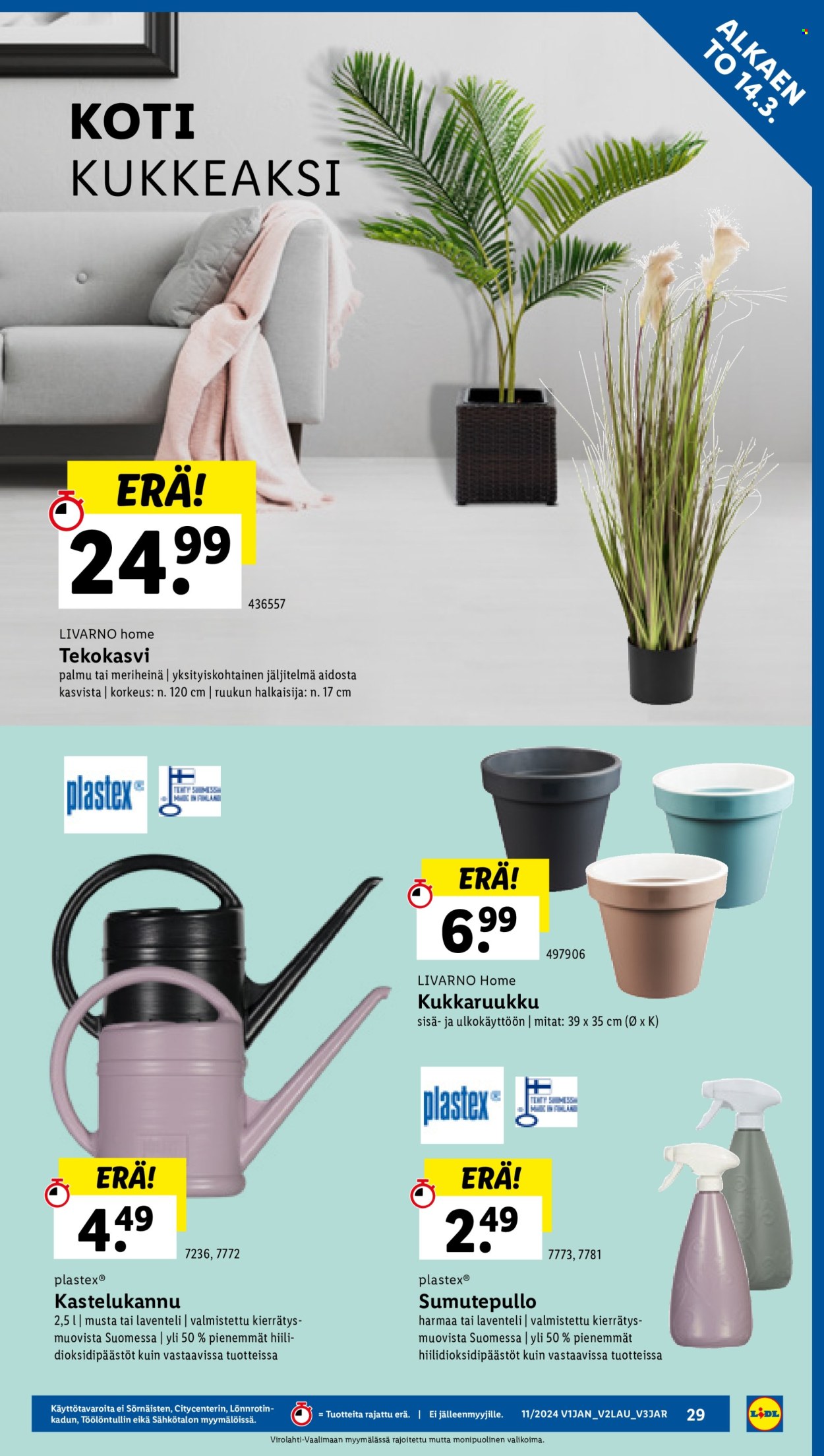 Lidl tarjoukset - 14.03.2024 - 20.03.2024. Sivu 31