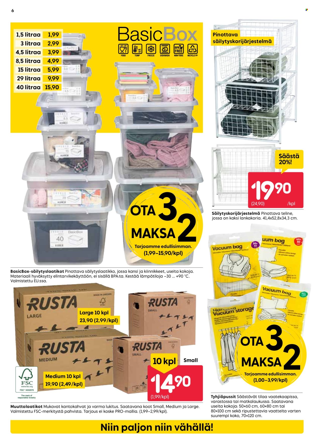 Rusta tarjoukset - 11.03.2024 - 17.03.2024. Sivu 6