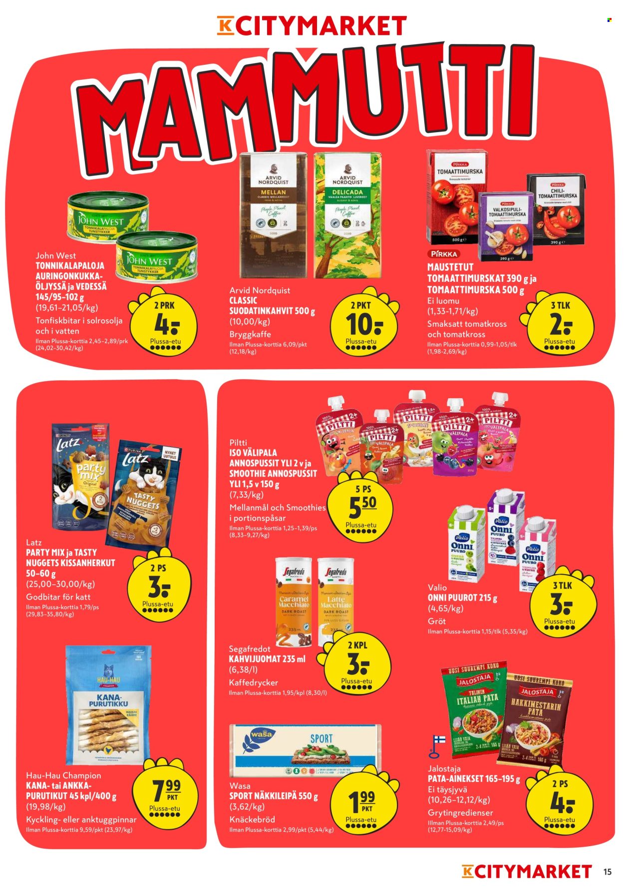 K-citymarket tarjoukset - 11.03.2024 - 17.03.2024. Sivu 15