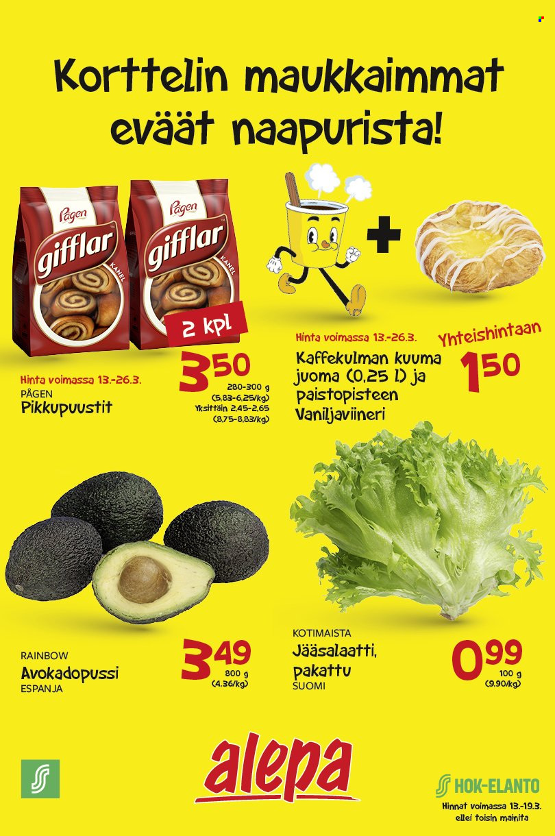 Alepa tarjoukset - 13.03.2024 - 19.03.2024. Sivu 1