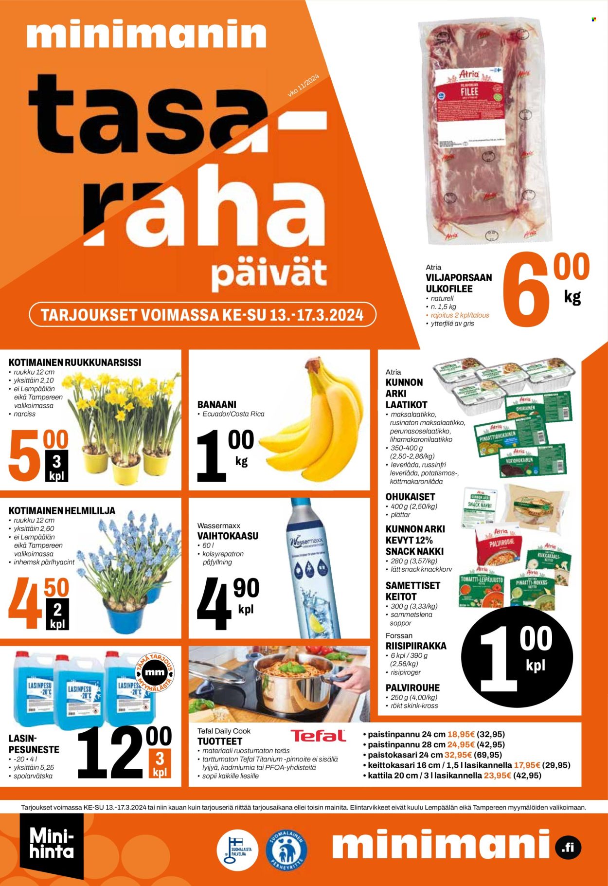 Minimani tarjoukset - 13.03.2024 - 17.03.2024. Sivu 1