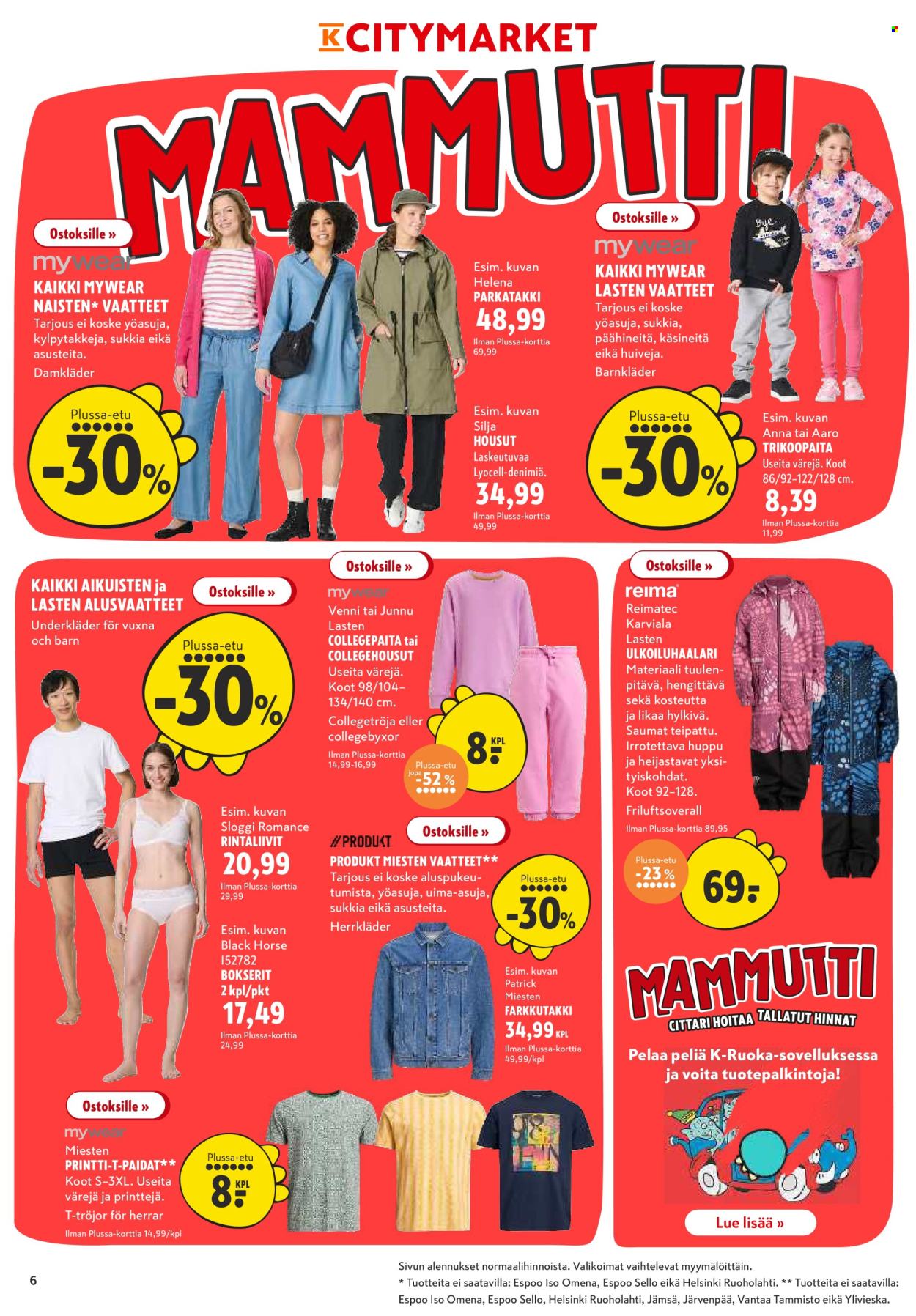 K-citymarket tarjoukset - 14.03.2024 - 17.03.2024. Sivu 6