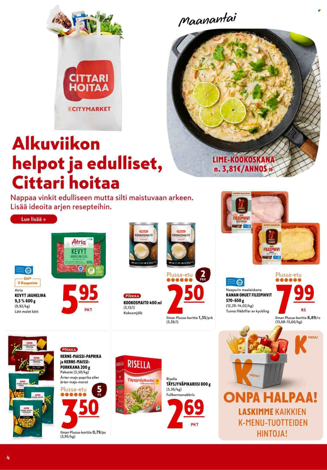 K-citymarket tarjoukset - 18.03.2024 - 31.03.2024. Sivu 6