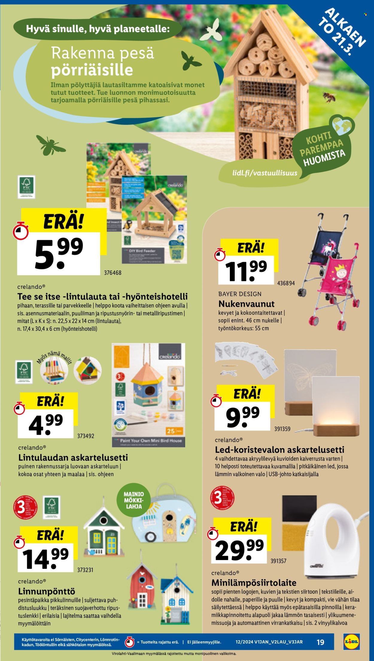 Lidl tarjoukset - 21.03.2024 - 27.03.2024. Sivu 21