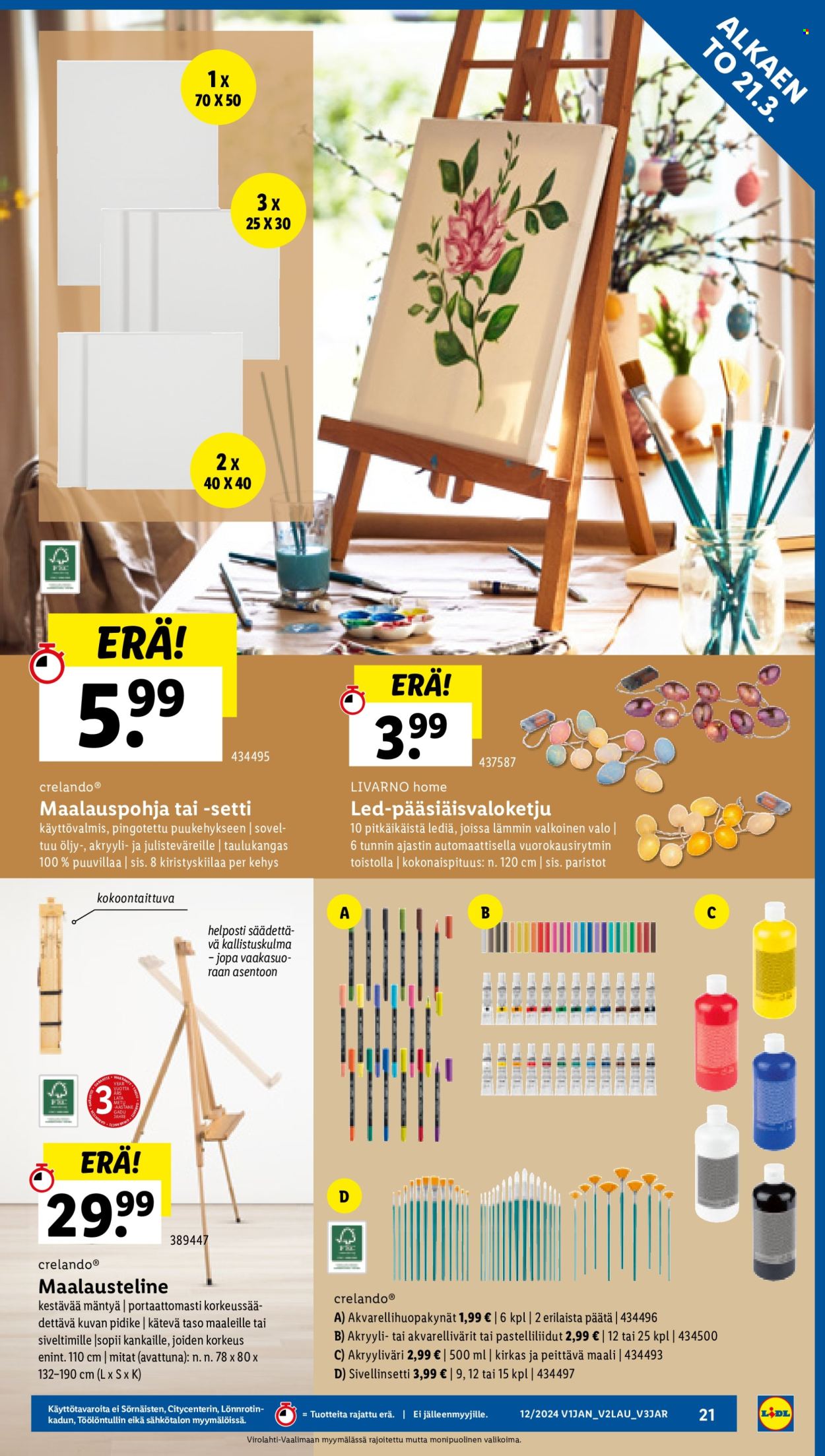 Lidl tarjoukset - 21.03.2024 - 27.03.2024. Sivu 23
