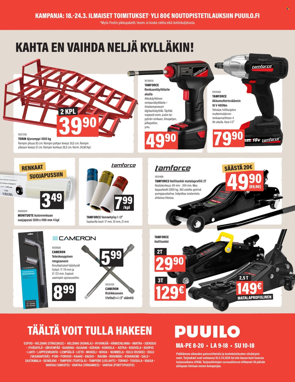 Puuilo tarjoukset - 18.03.2024 - 07.04.2024. Sivu 16