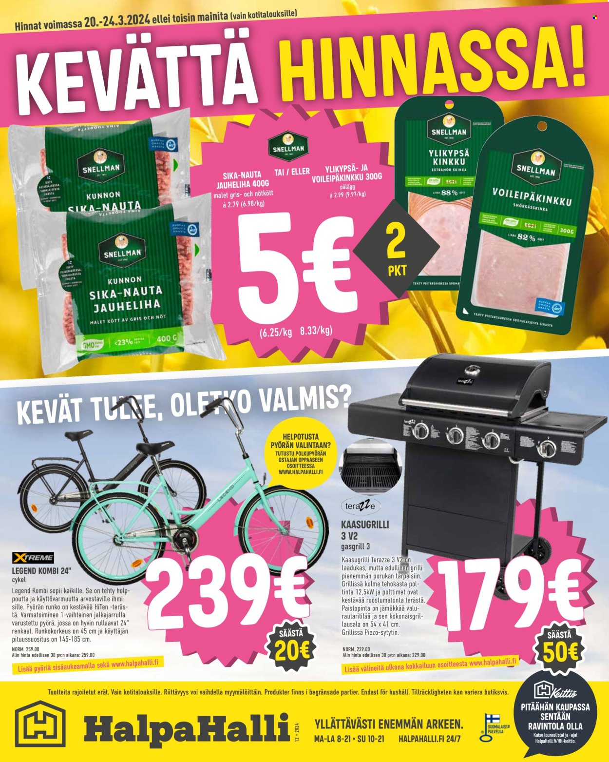 HalpaHalli tarjoukset - 20.03.2024 - 24.03.2024. Sivu 1