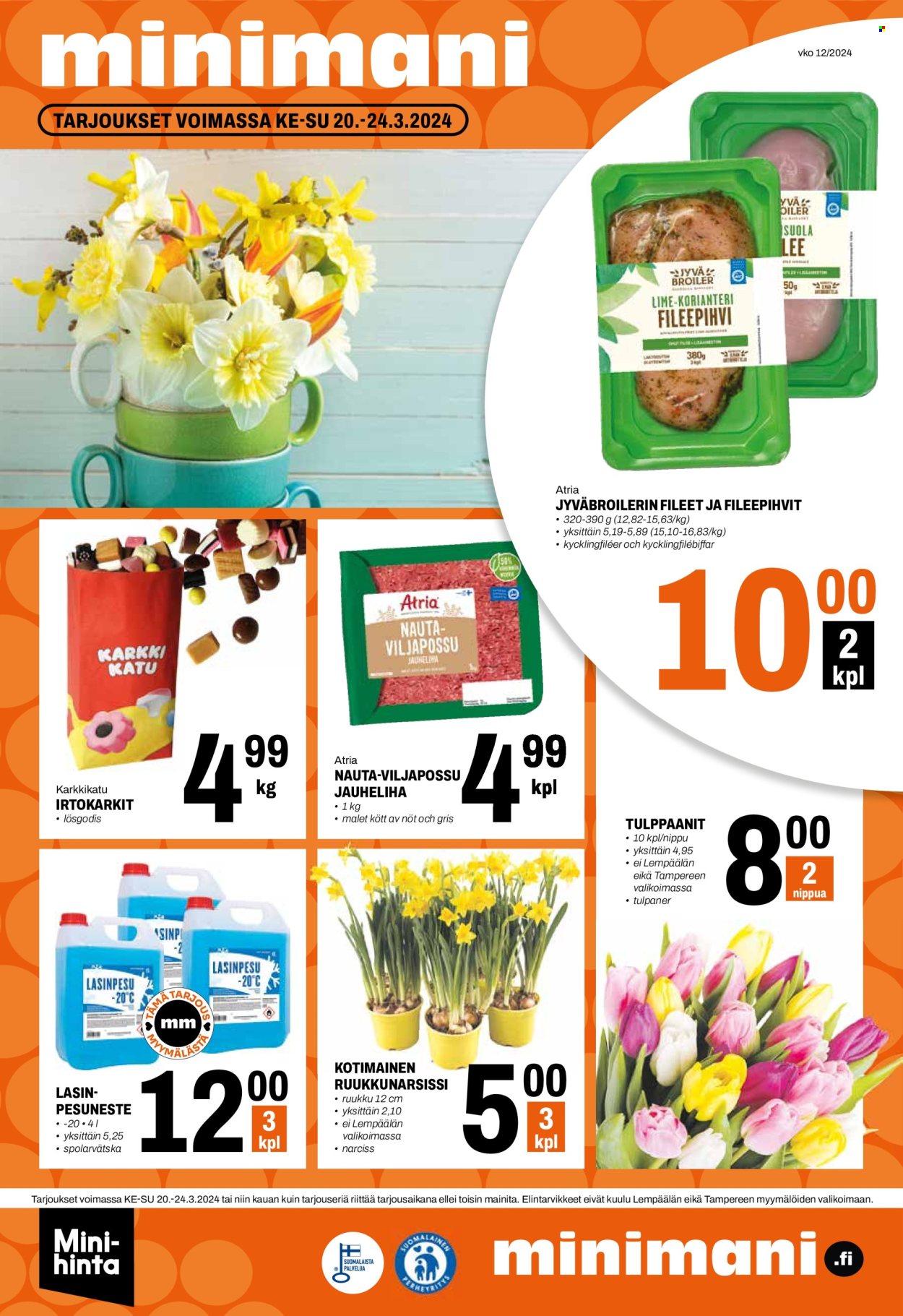 Minimani tarjoukset - 20.03.2024 - 24.03.2024. Sivu 1