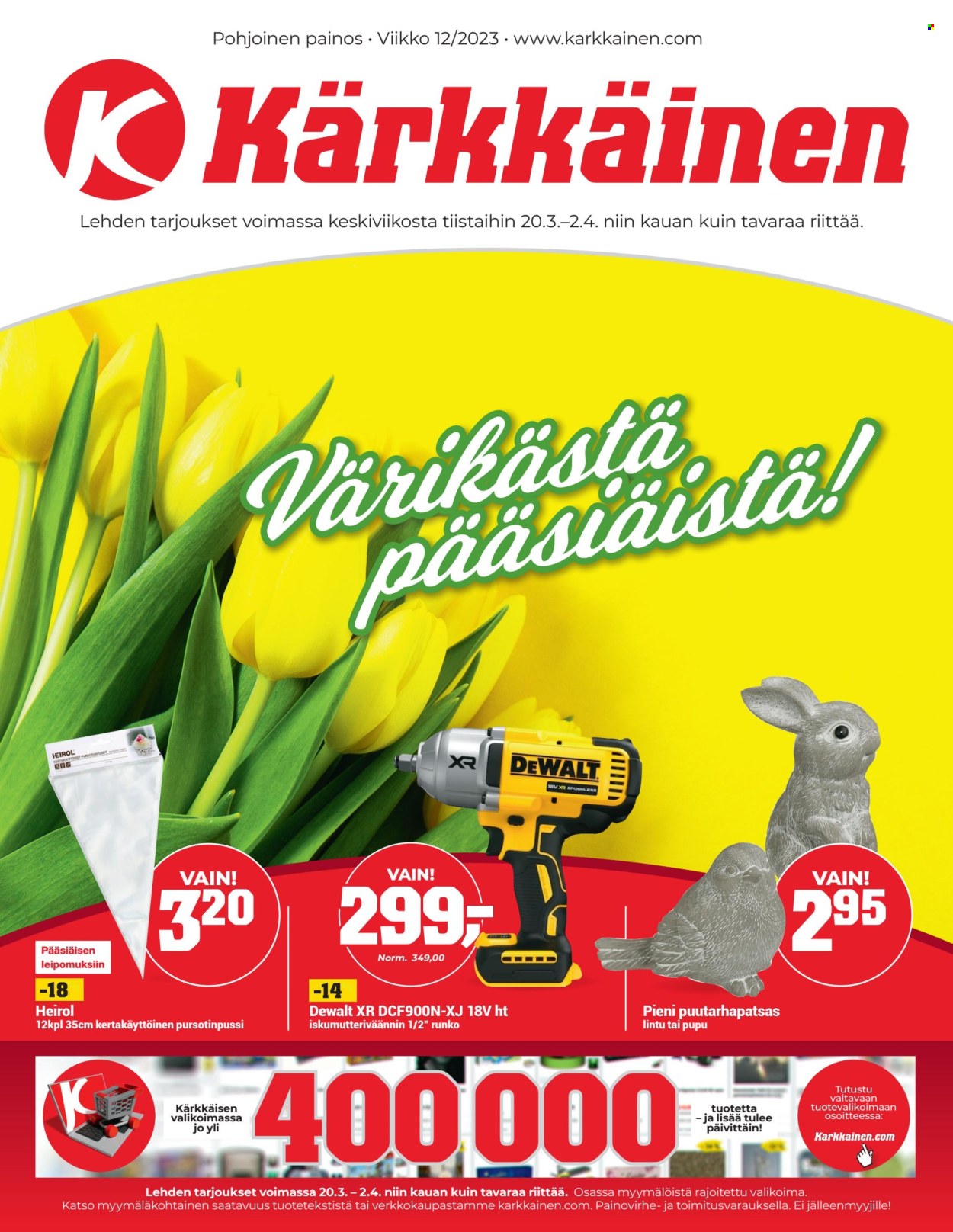 Kärkkäinen tarjoukset - 20.03.2024 - 02.04.2024. Sivu 1