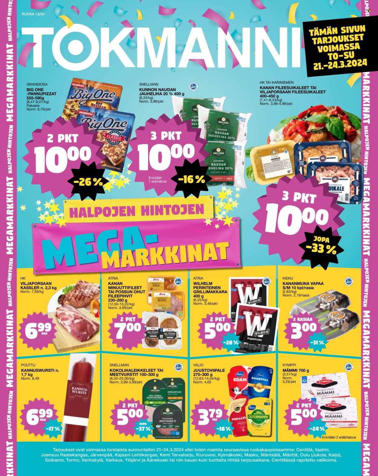 Tokmanni tarjoukset - 21.03.2024 - 24.03.2024. Sivu 1