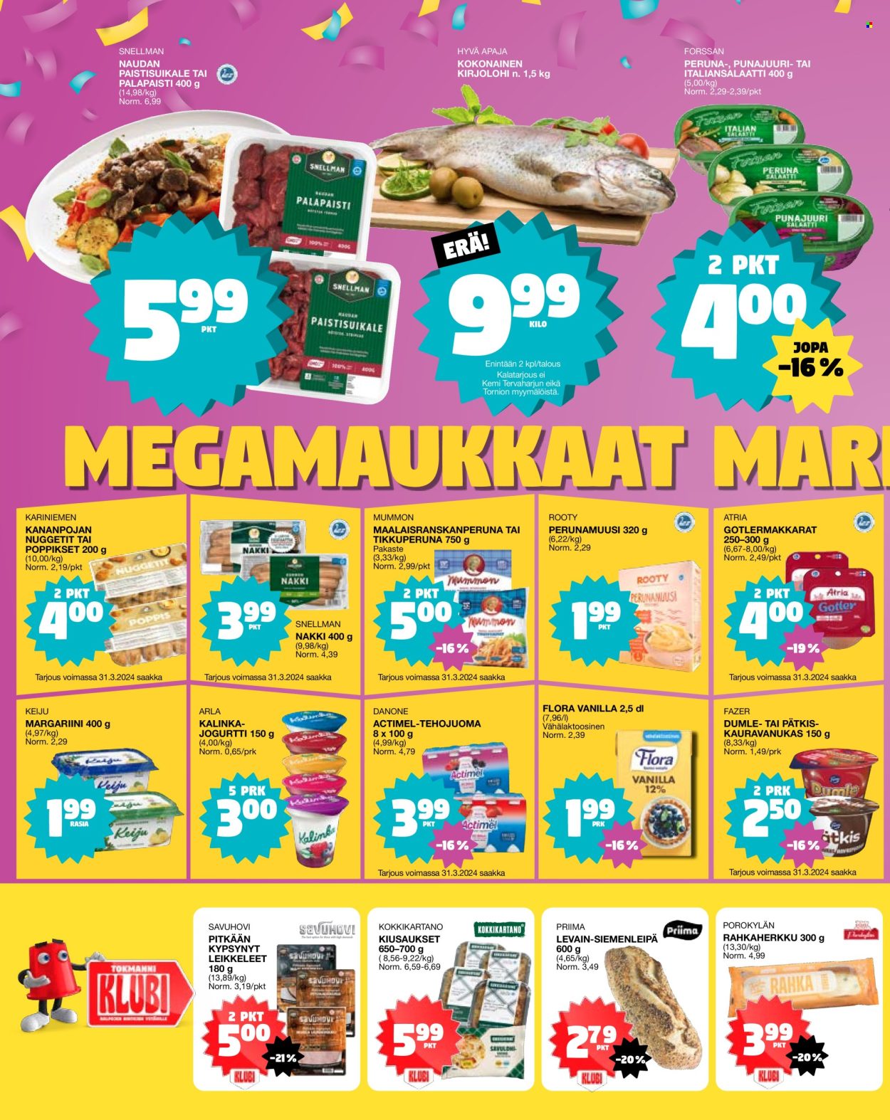 Tokmanni tarjoukset - 21.03.2024 - 24.03.2024. Sivu 2