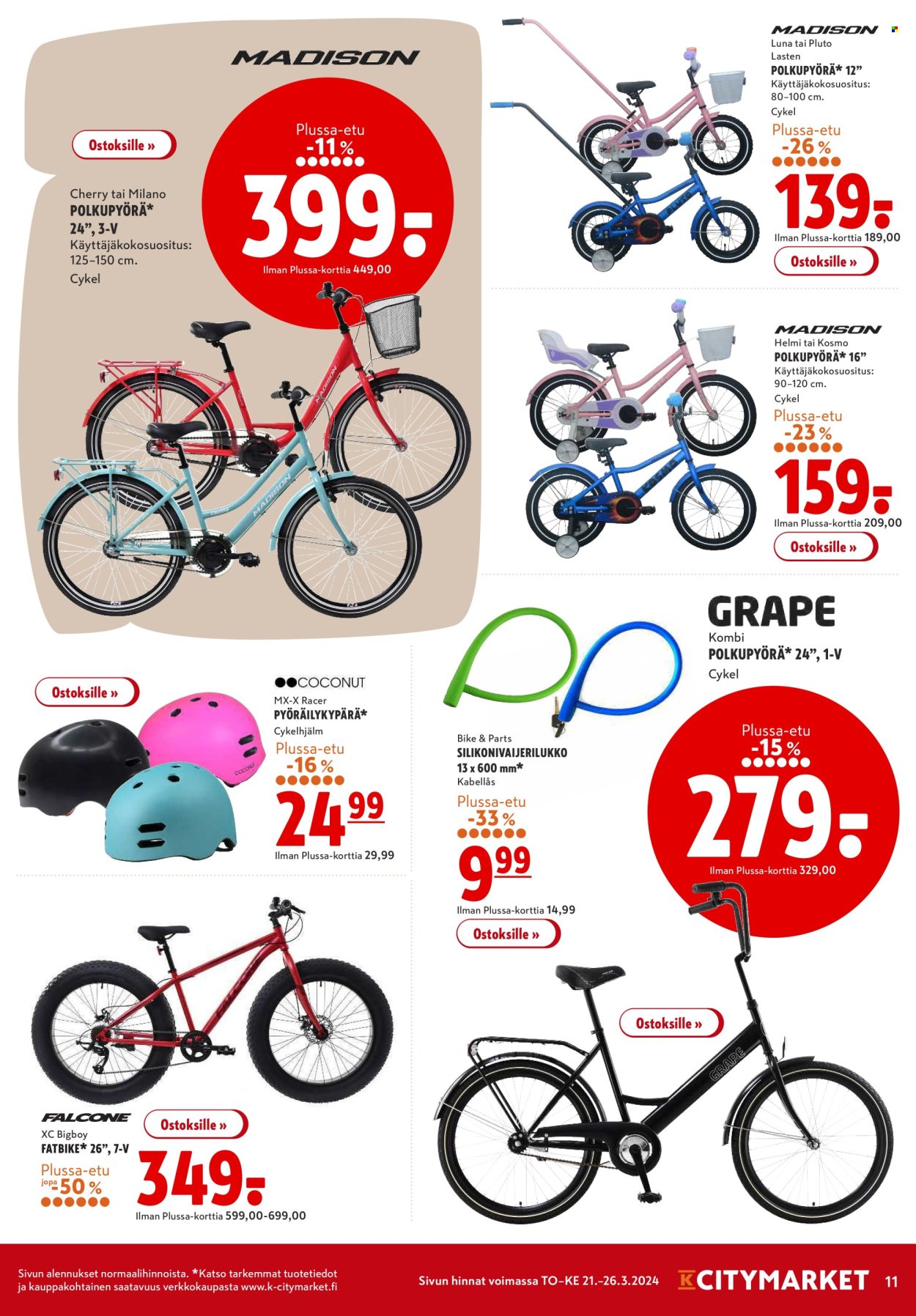 K-citymarket tarjoukset - 21.03.2024 - 03.04.2024. Sivu 11