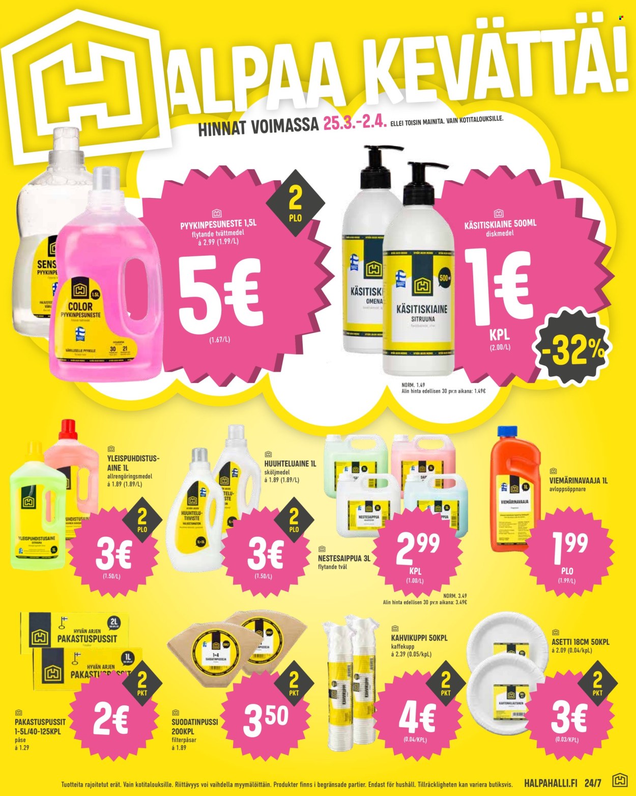 HalpaHalli tarjoukset - 25.03.2024 - 02.04.2024. Sivu 7