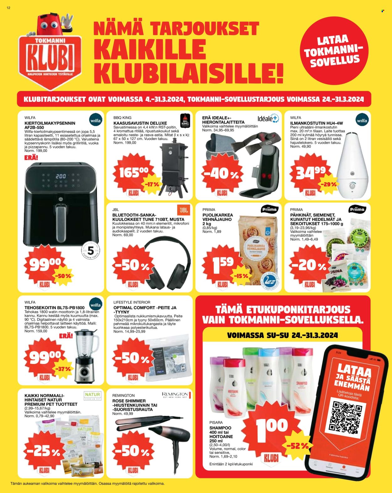 Tokmanni tarjoukset - 25.03.2024 - 31.03.2024. Sivu 12