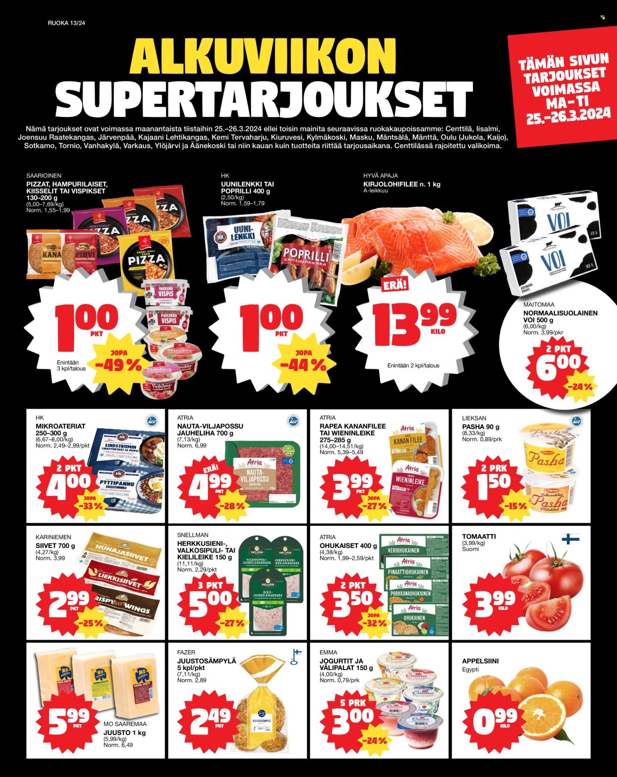 Tokmanni tarjoukset - 25.03.2024 - 26.03.2024. Sivu 1