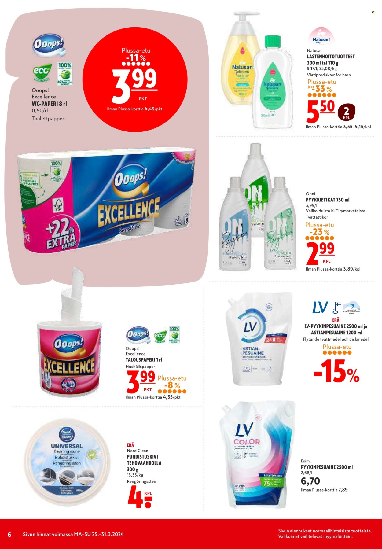 K-citymarket tarjoukset - 25.03.2024 - 03.04.2024. Sivu 6