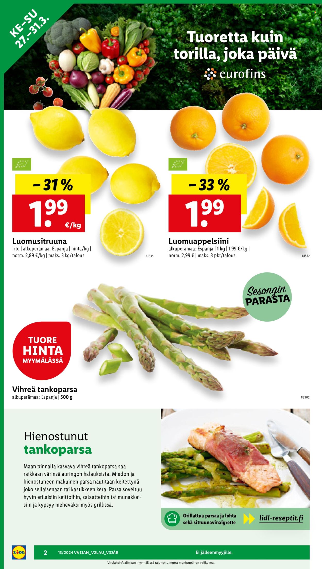 Lidl tarjoukset - 27.03.2024 - 03.04.2024. Sivu 4