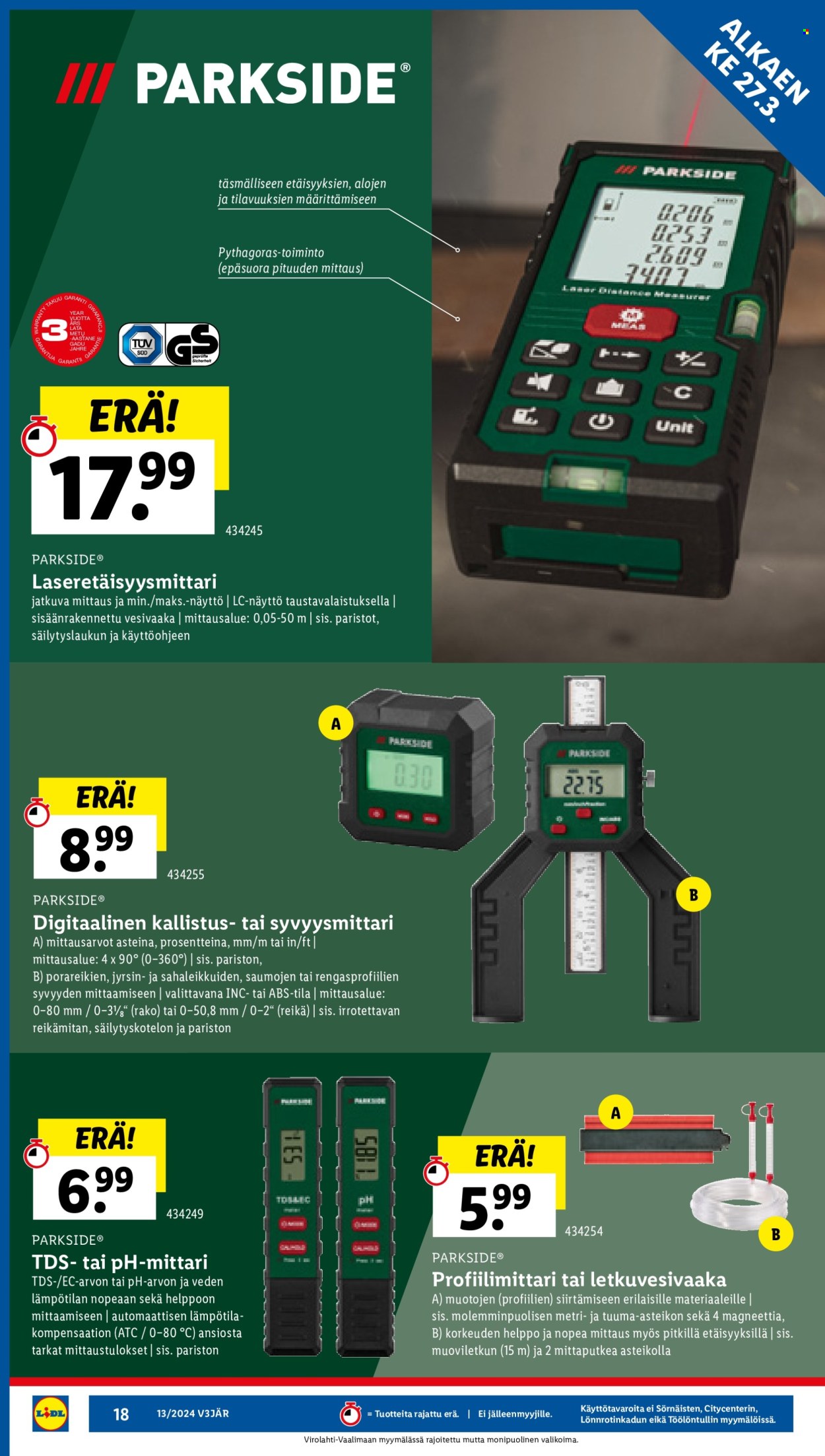 Lidl tarjoukset - 27.03.2024 - 03.04.2024. Sivu 20