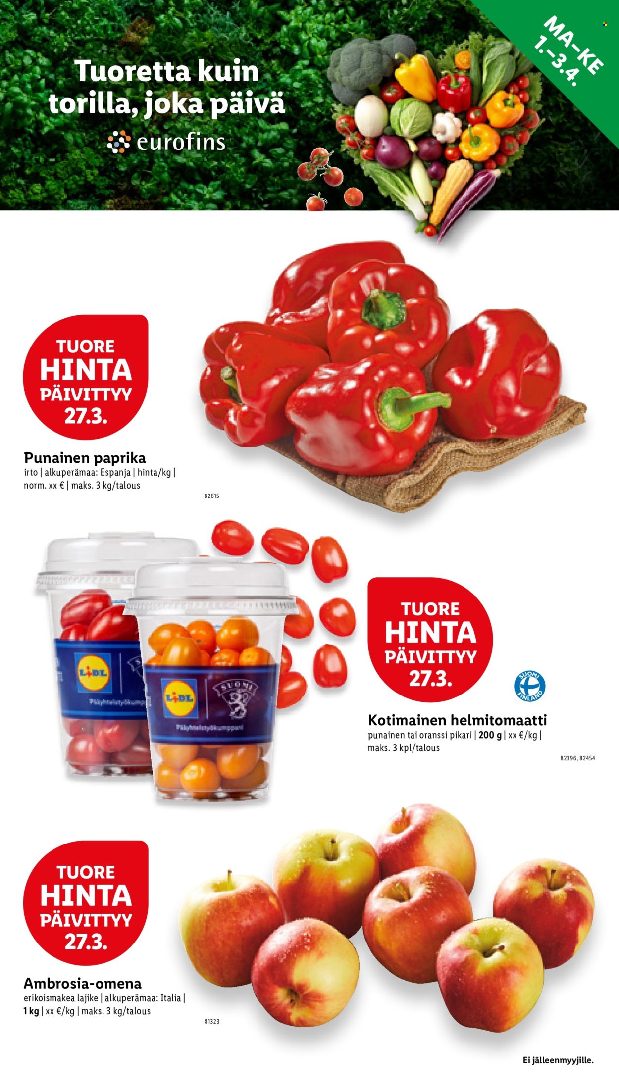 Lidl tarjoukset - 27.03.2024 - 03.04.2024. Sivu 25
