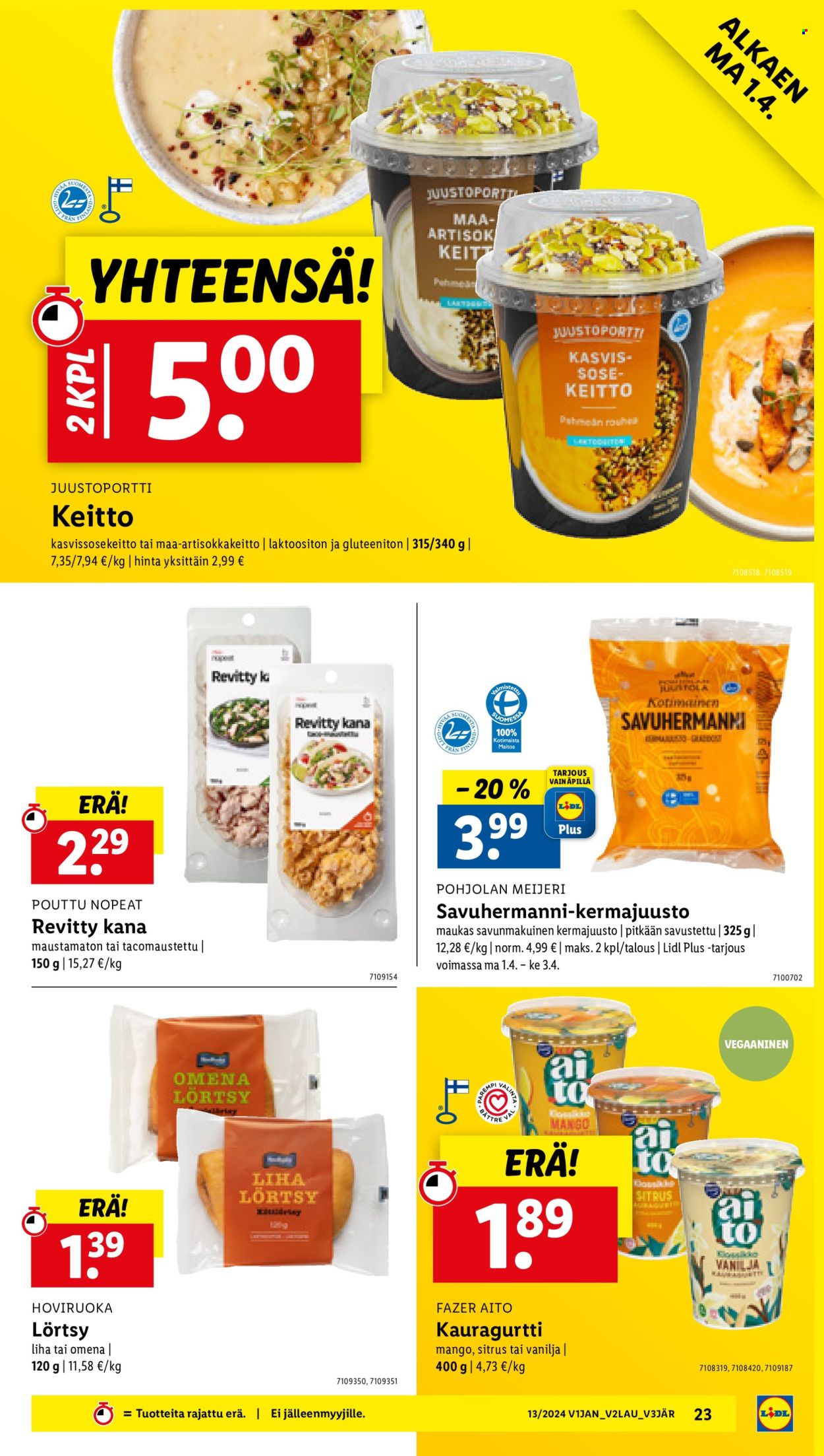 Lidl tarjoukset - 27.03.2024 - 03.04.2024. Sivu 27