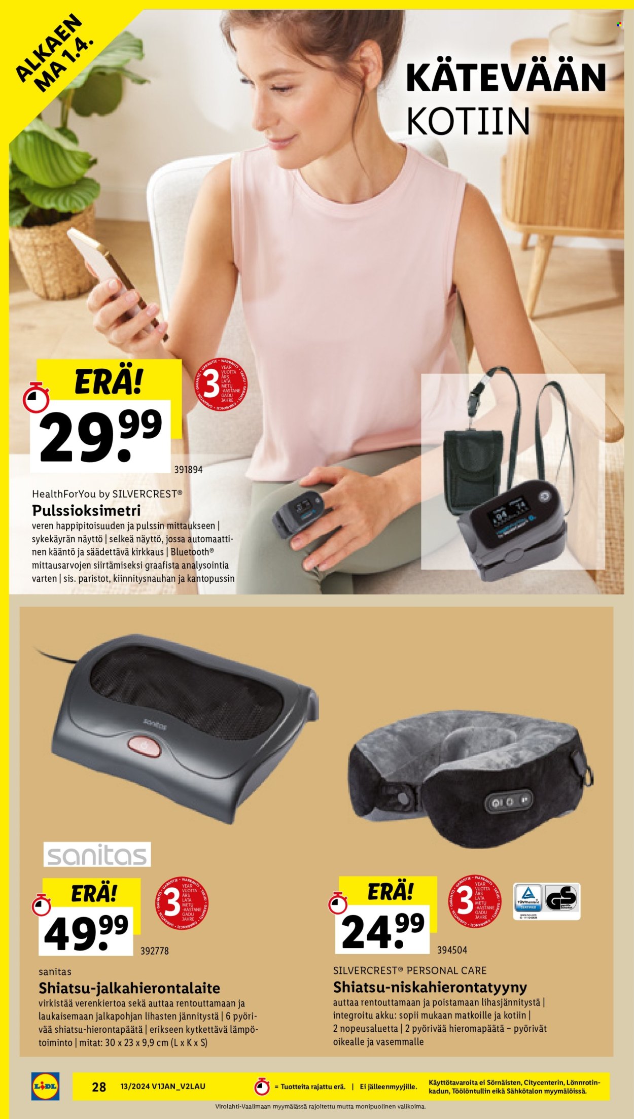 Lidl tarjoukset - 27.03.2024 - 03.04.2024. Sivu 32