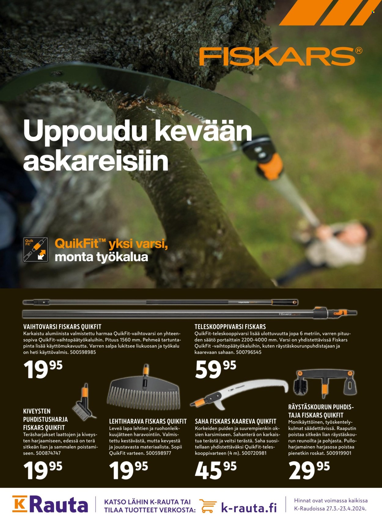 K-Supermarket tarjoukset - 27.03.2024 - 23.04.2024. Sivu 23