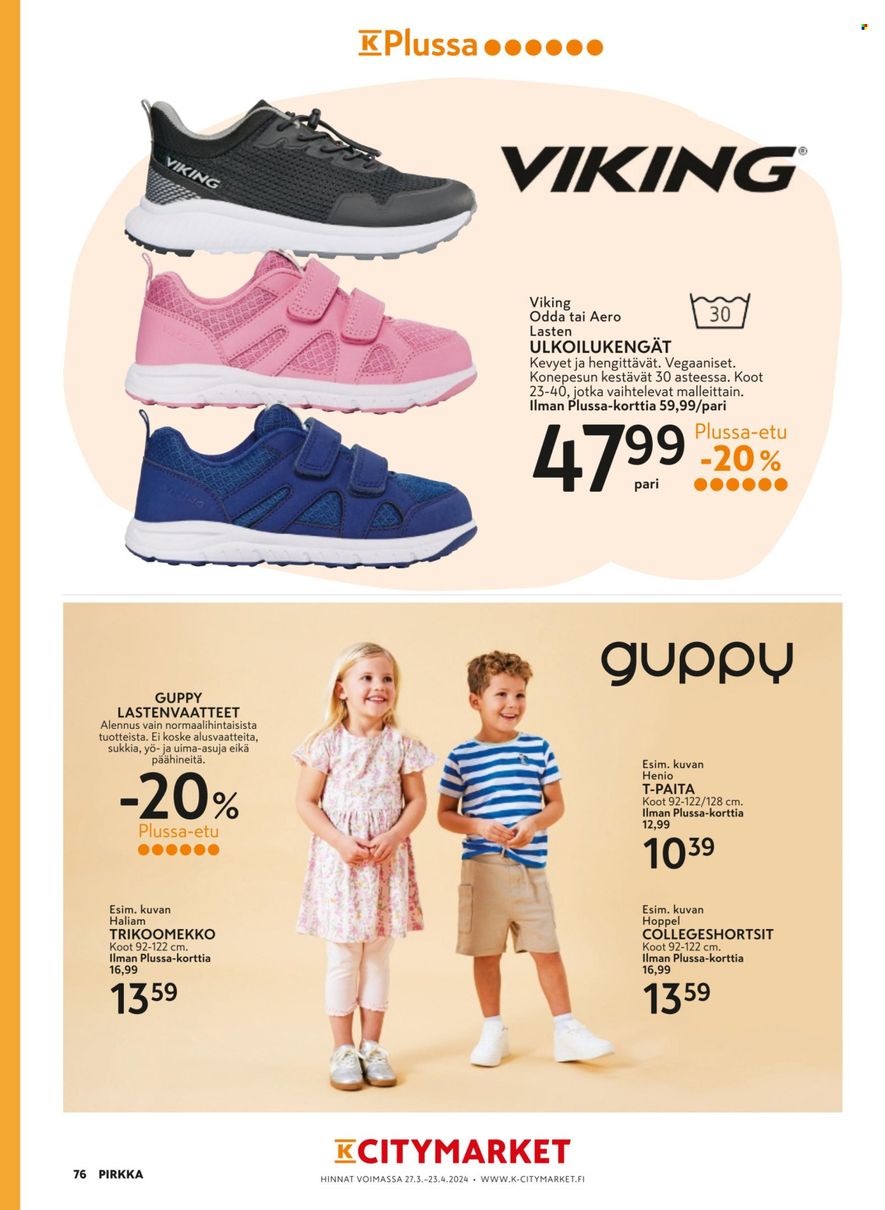 K-Supermarket tarjoukset - 27.03.2024 - 23.04.2024. Sivu 76
