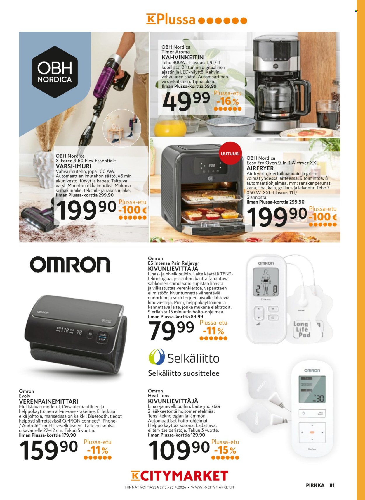 K-citymarket tarjoukset - 27.03.2024 - 23.04.2024. Sivu 81