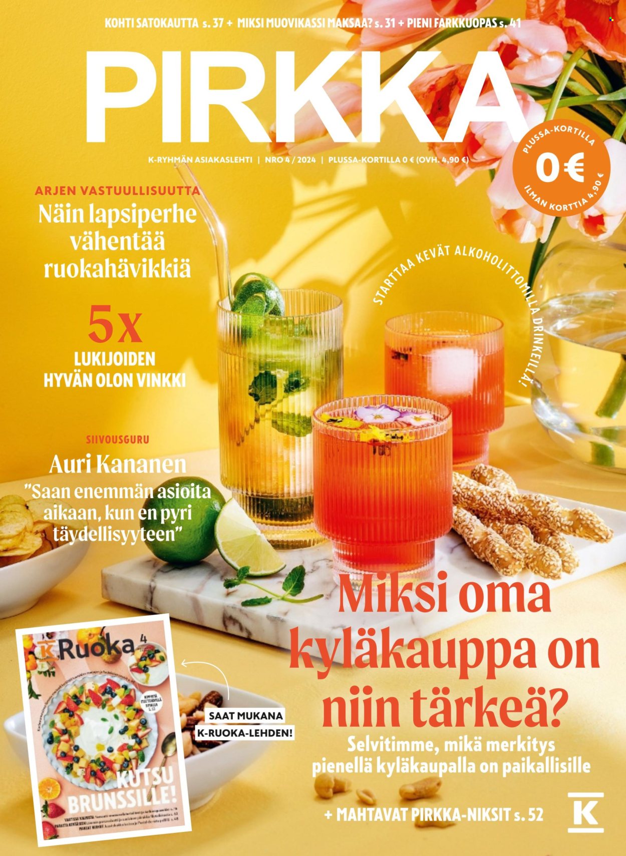 K-market tarjoukset - 27.03.2024 - 23.04.2024. Sivu 1