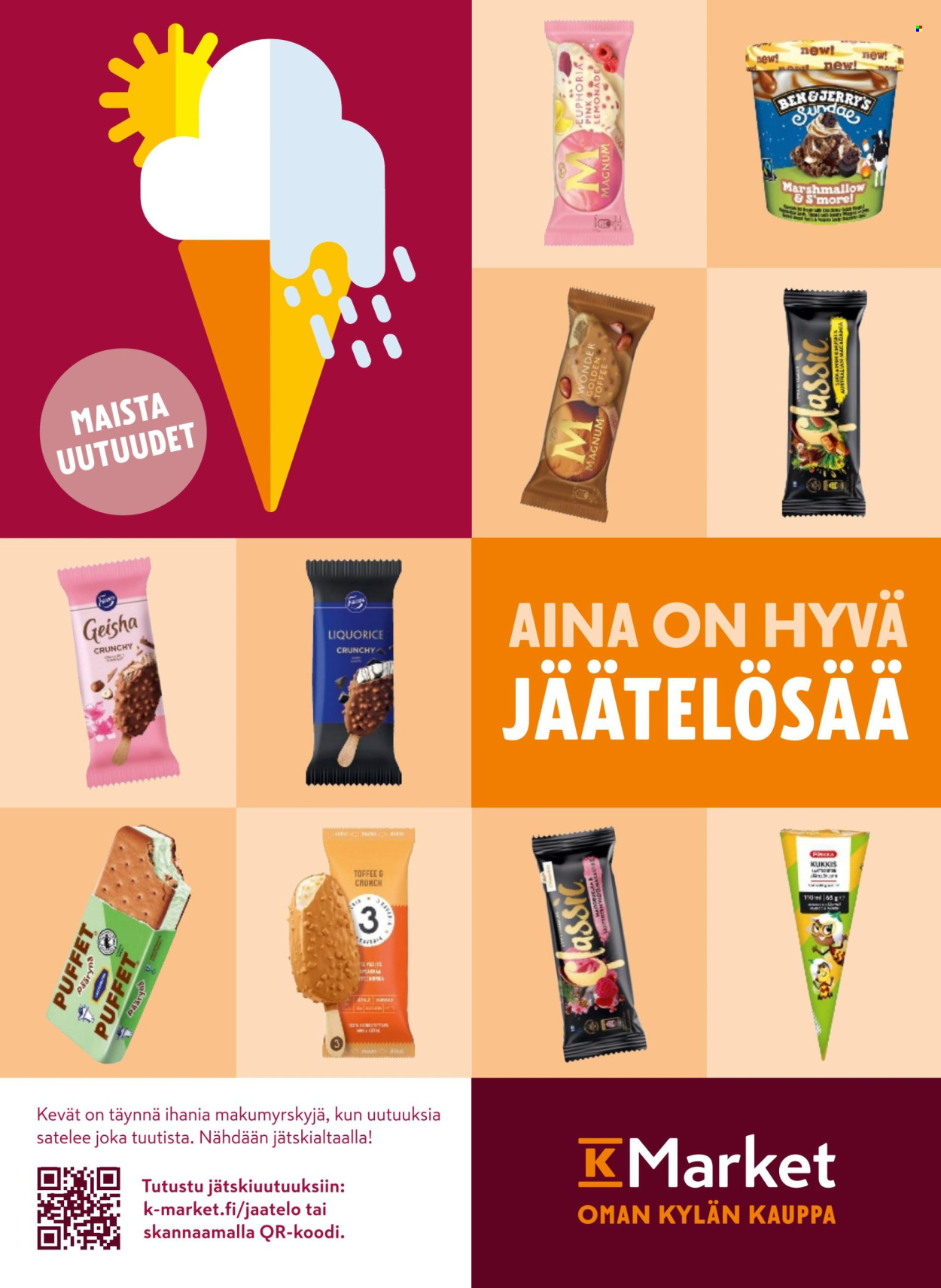 K-market tarjoukset - 27.03.2024 - 23.04.2024. Sivu 2